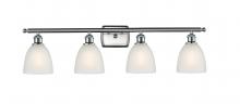  516-4W-SN-G381 - Castile - 4 Light - 36 inch - Brushed Satin Nickel - Bath Vanity Light