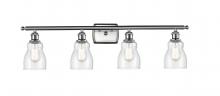  516-4W-SN-G394 - Ellery - 4 Light - 35 inch - Brushed Satin Nickel - Bath Vanity Light