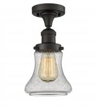  517-1CH-OB-G194 - Bellmont - 1 Light - 6 inch - Oil Rubbed Bronze - Semi-Flush Mount