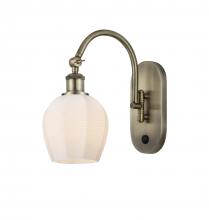  518-1W-AB-G461-6 - Norfolk - 1 Light - 6 inch - Antique Brass - Sconce