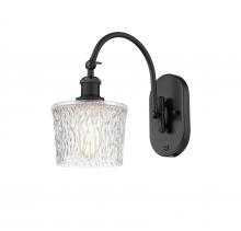  518-1W-BK-G402 - Niagara - 1 Light - 7 inch - Matte Black - Sconce