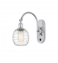  518-1W-PC-G1013 - Belfast - 1 Light - 6 inch - Polished Chrome - Sconce