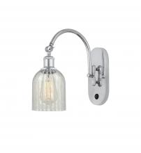  518-1W-PC-G2511 - Caledonia - 1 Light - 5 inch - Polished Chrome - Sconce