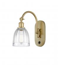  518-1W-SG-G442 - Brookfield - 1 Light - 6 inch - Satin Gold - Sconce