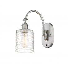  518-1W-SN-G1113 - Cobbleskill - 1 Light - 5 inch - Brushed Satin Nickel - Sconce