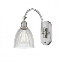  518-1W-SN-G382 - Castile - 1 Light - 6 inch - Brushed Satin Nickel - Sconce