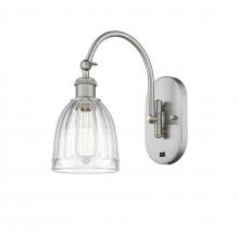  518-1W-SN-G442 - Brookfield - 1 Light - 6 inch - Brushed Satin Nickel - Sconce