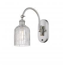  518-1W-SN-G559-5CL - Bridal Veil - 1 Light - 5 inch - Brushed Satin Nickel - Sconce