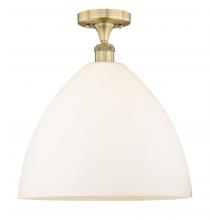  616-1F-BB-GBD-161 - Bristol - 1 Light - 16 inch - Brushed Brass - Semi-Flush Mount