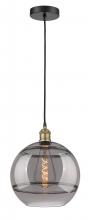 Innovations Lighting 616-1P-BAB-G556-12SM - Rochester - 1 Light - 12 inch - Black Antique Brass - Cord hung - Mini Pendant