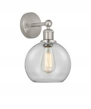  616-1W-SN-G122-8 - Athens - 1 Light - 8 inch - Satin Nickel - Sconce