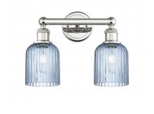  616-2W-PN-G559-5BL - Bridal Veil - 2 Light - 14 inch - Polished Nickel - Bath Vanity Light