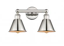  616-2W-PN-M8-PN - Smithfield - 2 Light - 16 inch - Polished Nickel - Bath Vanity Light