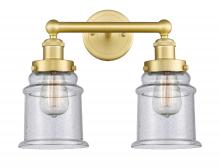 Innovations Lighting 616-2W-SG-G184 - Canton - 2 Light - 15 inch - Satin Gold - Bath Vanity Light