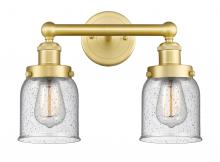  616-2W-SG-G54 - Bell - 2 Light - 14 inch - Satin Gold - Bath Vanity Light