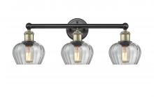  616-3W-BAB-G92 - Fenton - 3 Light - 25 inch - Black Antique Brass - Bath Vanity Light