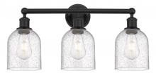  616-3W-BK-G558-6SDY - Bella - 3 Light - 24 inch - Matte Black - Bath Vanity Light