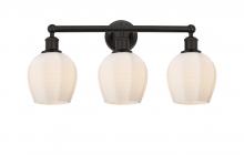  616-3W-OB-G461-6 - Norfolk - 3 Light - 24 inch - Oil Rubbed Bronze - Bath Vanity Light