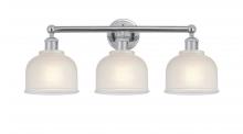  616-3W-PC-G411 - Dayton - 3 Light - 24 inch - Polished Chrome - Bath Vanity Light