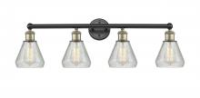  616-4W-BAB-G275 - Conesus - 4 Light - 33 inch - Black Antique Brass - Bath Vanity Light