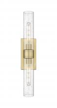  617-2W-BB-G617-11SDY - Boreas - 2 Light - 24 inch - Brushed Brass - Bath Vanity Light