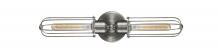  900-2W-SN-CE225-SN - Muselet - 2 Light - 22 inch - Brushed Satin Nickel - Bath Vanity Light