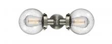  900H-2W-SN-G204-6 - Beacon - 2 Light - 14 inch - Brushed Satin Nickel - Bath Vanity Light