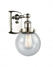  916-1W-PN-G204-6 - Beacon - 1 Light - 6 inch - Polished Nickel - Sconce