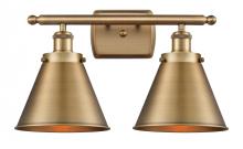  916-2W-BB-M13-BB - Appalachian - 2 Light - 16 inch - Brushed Brass - Bath Vanity Light