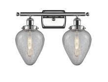  916-2W-PC-G165 - Geneseo - 2 Light - 16 inch - Polished Chrome - Bath Vanity Light