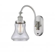  918-1W-SN-G194 - Bellmont - 1 Light - 7 inch - Brushed Satin Nickel - Sconce