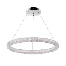 CWI Lighting 1042P17-601-R - Arielle LED Chandelier With Chrome Finish