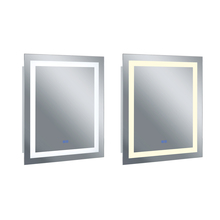 CWI Lighting 1232W36-36-A - Abril Square Matte White LED 36 in. Mirror From our Abril Collection
