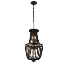  9727P13-4-211 - Kala 4 Light  Mini Chandelier With Antique Bronze Finish