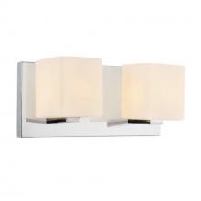  5442W12SN - Cristini 2 Light Vanity Light With Satin Nickel Finish