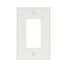 Eaton Wiring Devices 2051W-BOX - Wallplate 1G Decorator Thermoset Mid WH