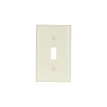 Eaton Wiring Devices 2134A-BOX - Wallplate 1G Toggle Thermoset Std AL