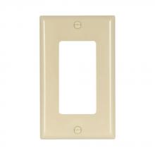 Eaton Wiring Devices 2151V - Wallplate 1G Decorator Thermoset Std IV