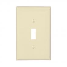 Eaton Wiring Devices PJ1A - Wallplate 1G Toggle Poly Mid AL