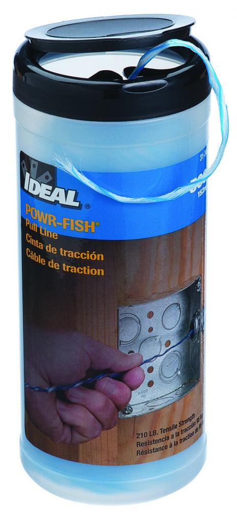 Pull-Line,Ideal,Powr-Fish,500 FT LEN,Tensile Str