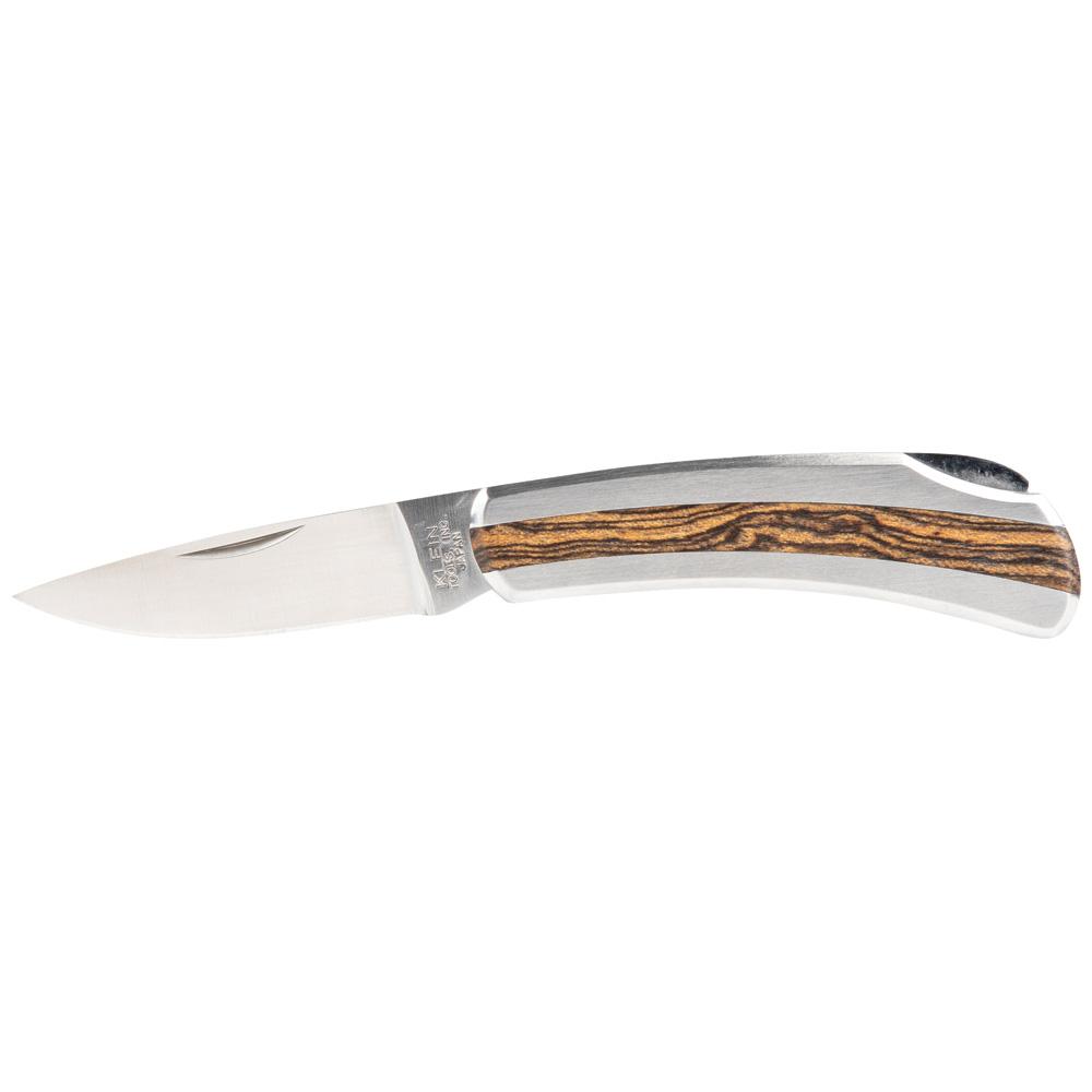 Stainless Pocket Knife 2" Drop Point