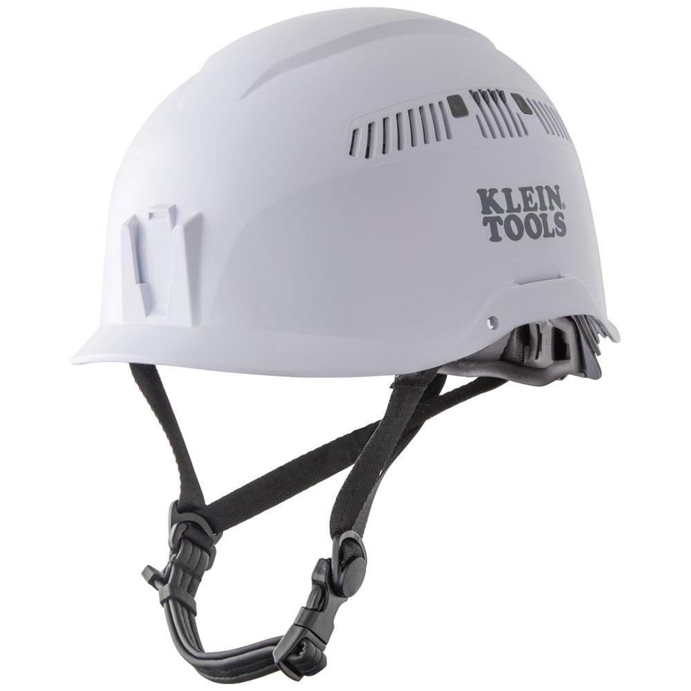 Safety Helmet with Vents, White