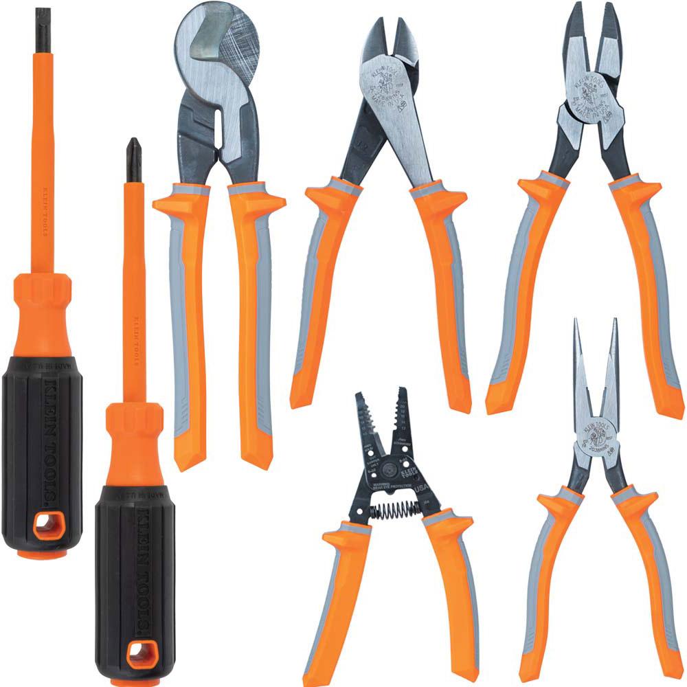 1000V Insulated Tool Kit, 7 Pc