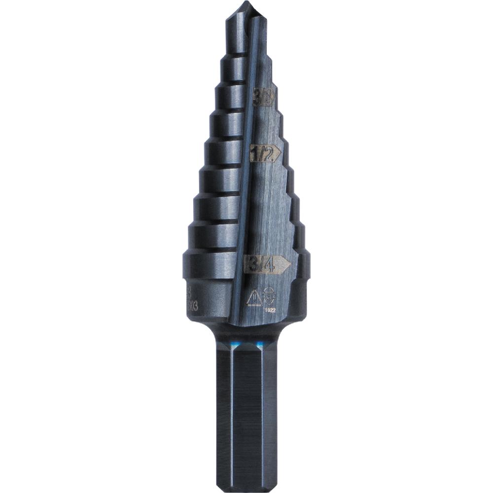 Step Drill Bit #3 Double-Fluted