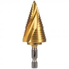 Klein Tools 25961 - 7/8" to 1-1/8" Step Drill Bit, VACO