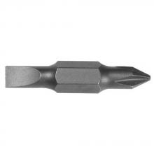 Klein Tools 32482 - Bit #1 Phillips, 3/16" Slotted