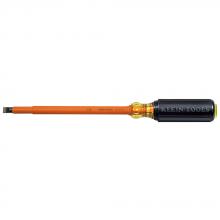 Klein Tools 602-8-INS - Screwdriver, Insulated, 3/8" Cab 8"