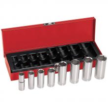 Klein Tools 65502 - 3/8" Drive Socket Wrench Set, 8 Pc