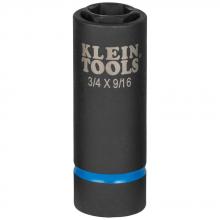 Klein Tools 66004 - 2-in-1 Impact Socket, 6-Point