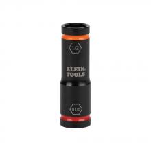 Klein Tools 66076 - Flip Impact Socket, 9/16" X 1/2"